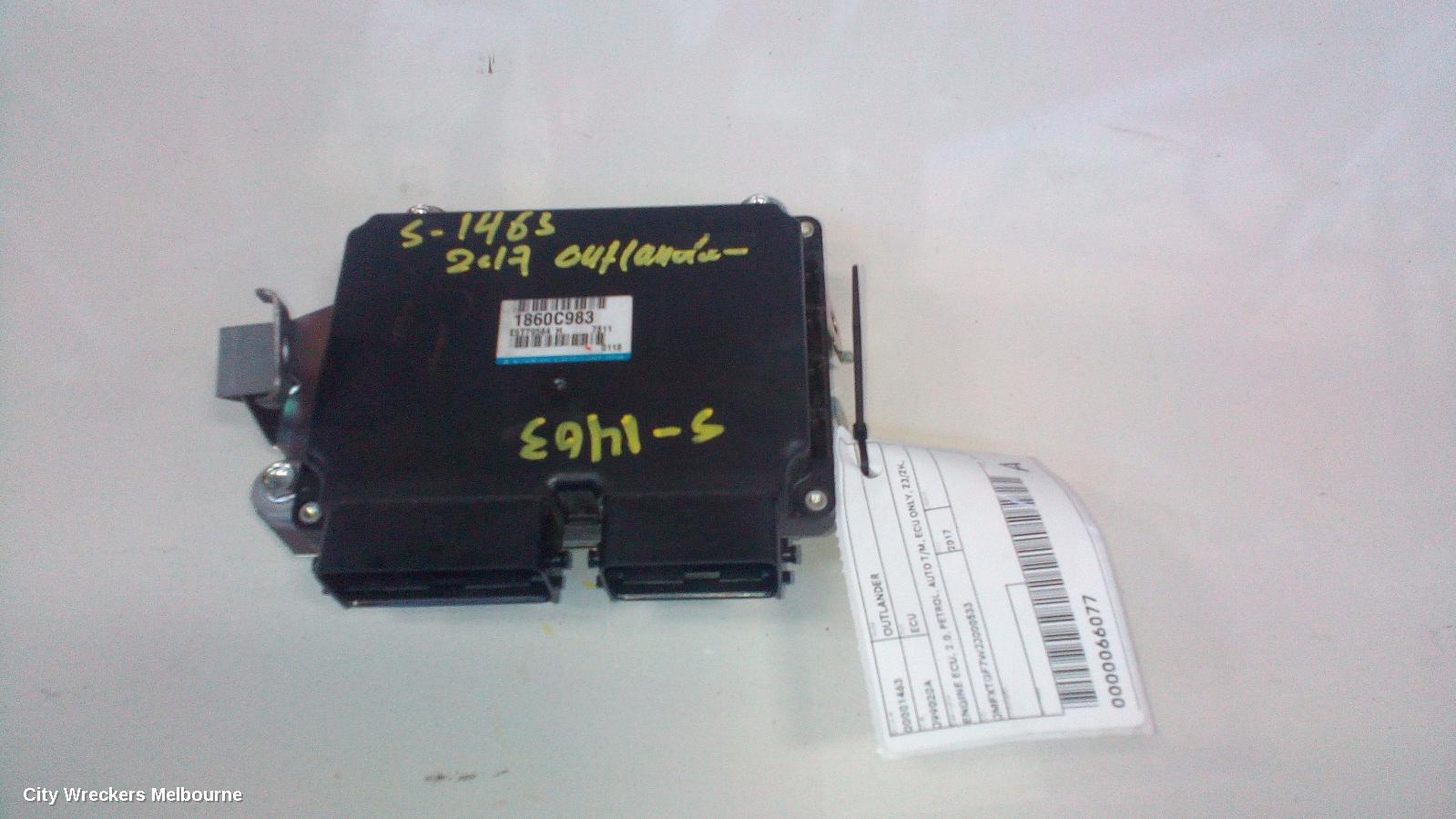 MITSUBISHI OUTLANDER ECU, ENGINE ECU, 2.0, PETROL, AUTO T/M, ECU ONLY, ZJ/ZK, 10/2012 ONWARDS - Image 2