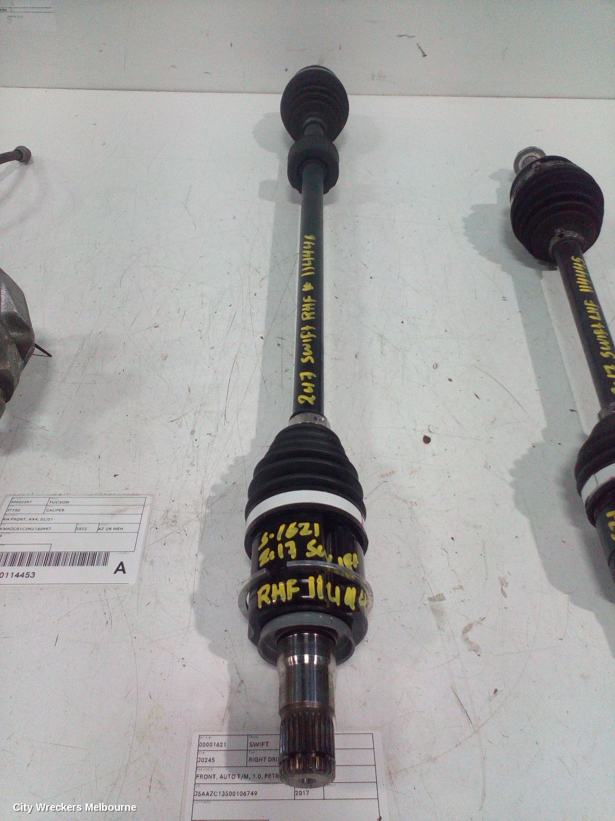 SUZUKI SWIFT RIGHT DRIVESHAFT, FRONT, AUTO T/M, 1.0, PETROL, AZ, 04/2017 ONWARDS - Image 2