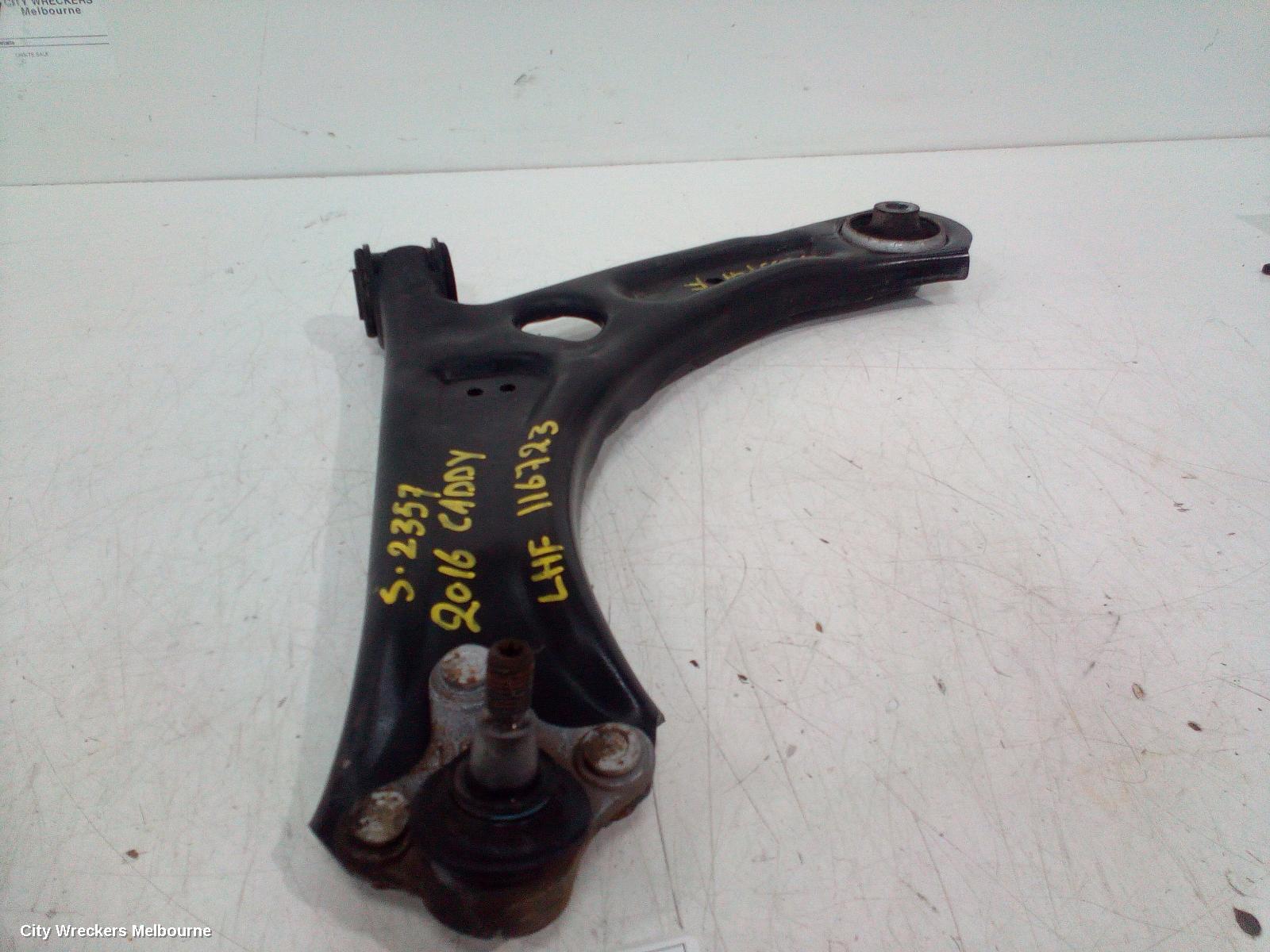 VOLKSWAGEN CADDY LEFT FRONT LOWER CONTROL ARM, 2KN, 12/2015 - 02/2021 - Image 1