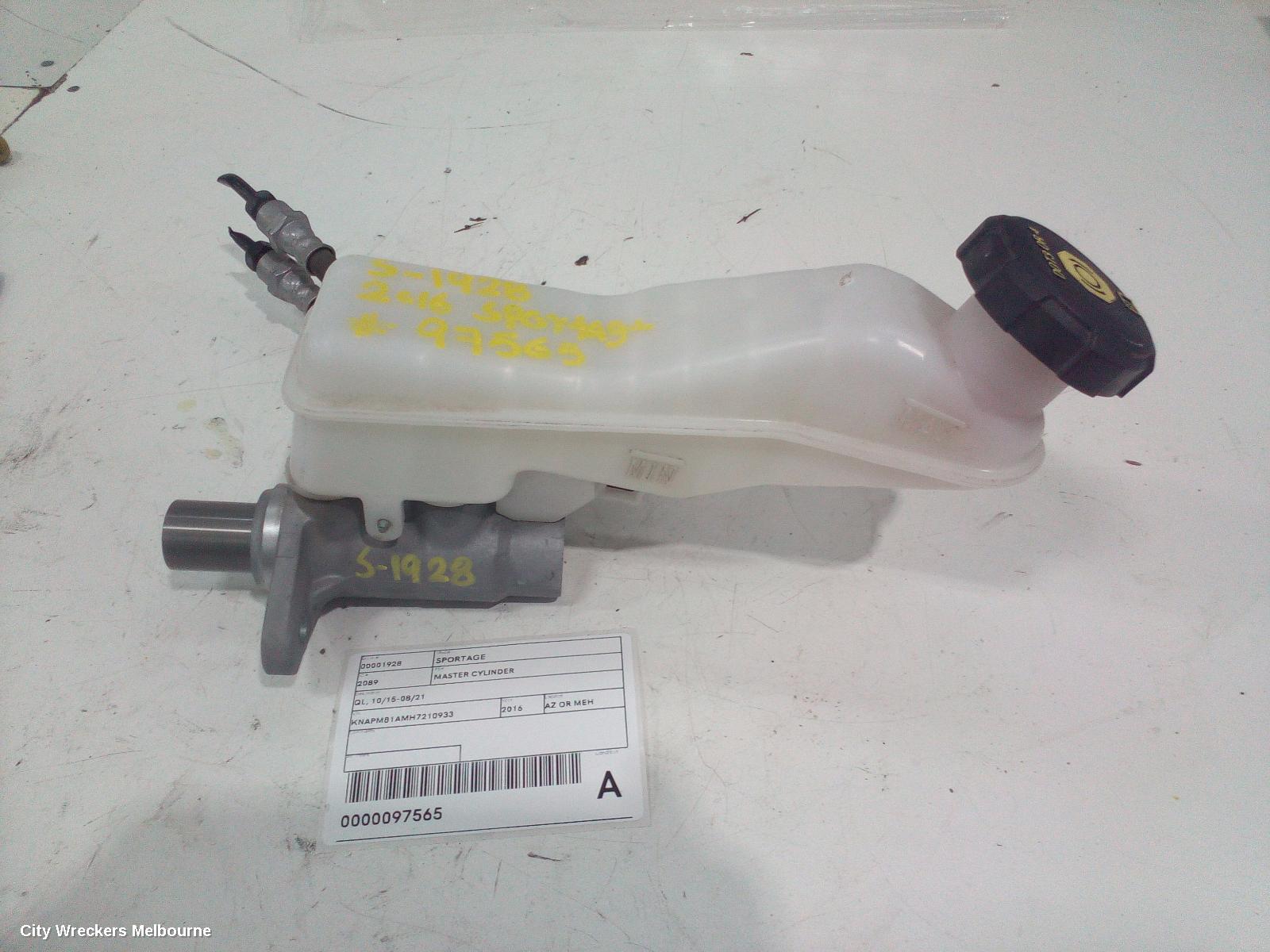 KIA SPORTAGE MASTER CYLINDER, QL, 10/2015 - 08/2021 - Image 2