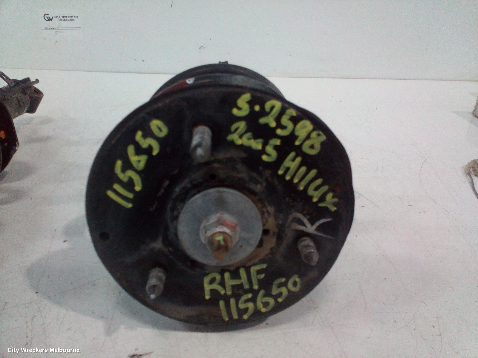 TOYOTA HILUX RIGHT FRONT STRUT, 2WD TYPE, 03/2005 - 08/2015 - Image 1