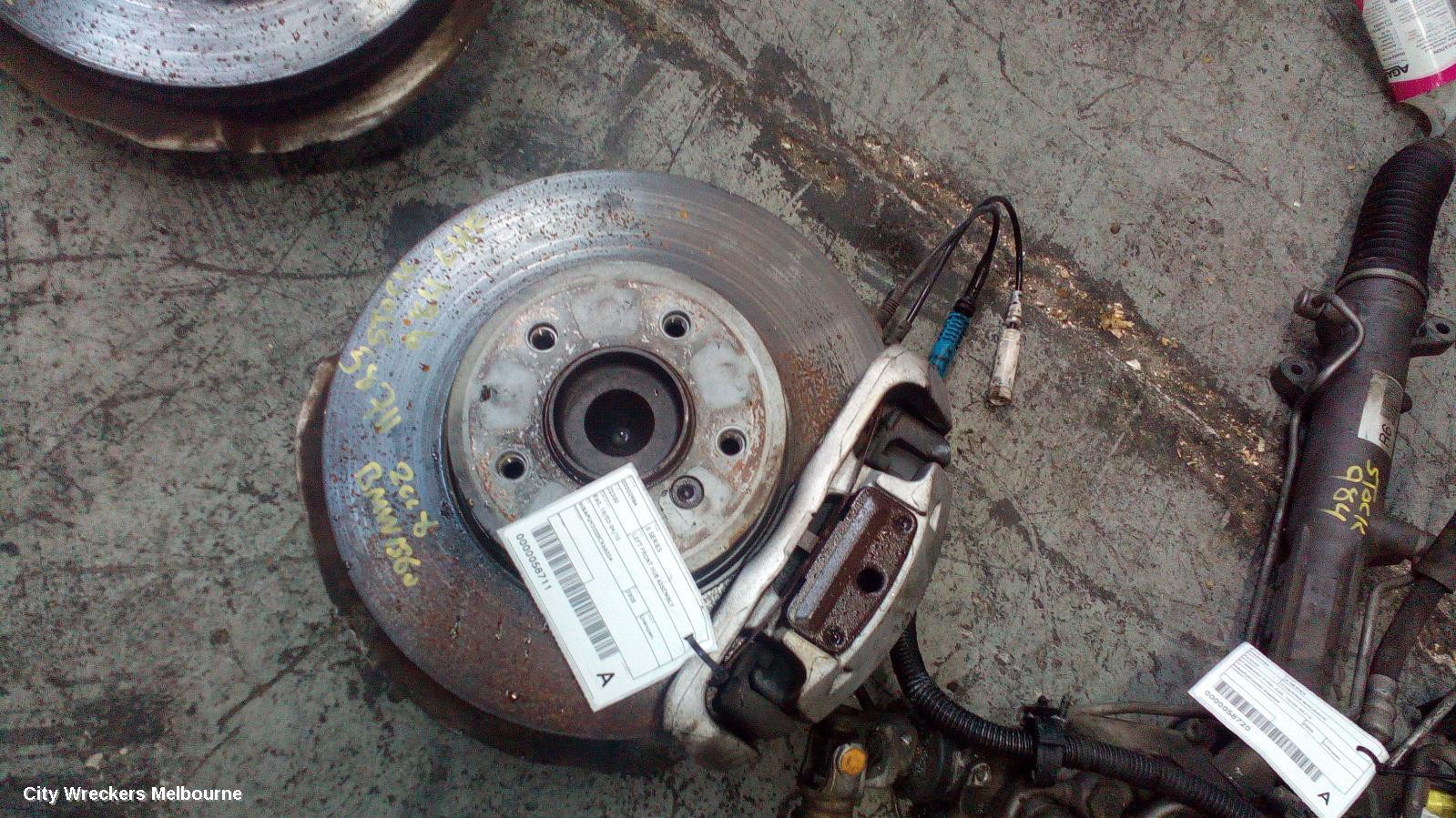 BMW 5 SERIES LEFT FRONT HUB ASSEMBLY, E60, 10/2003 - 04/2010 - Image 1