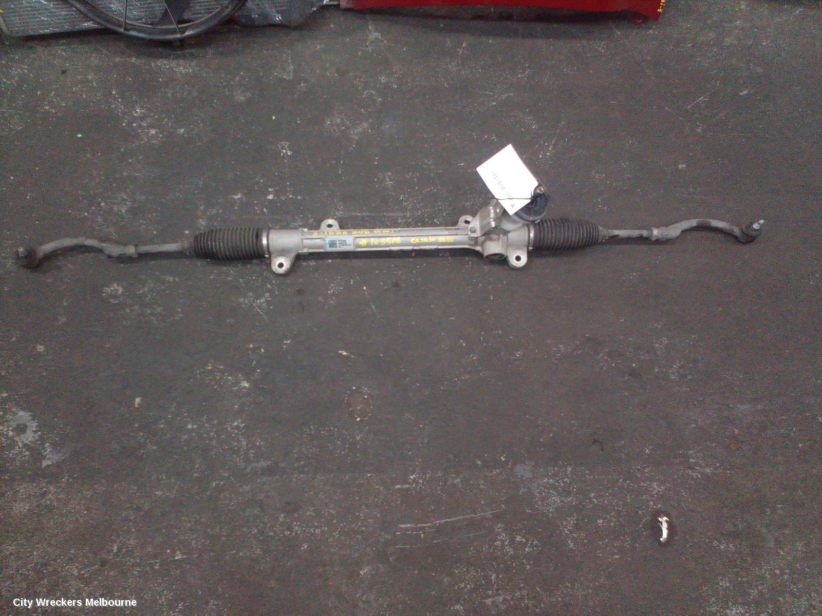 KIA CERATO STEERING BOX/RACK, YD, SEDAN/HATCH, 04/2013 - 05/2018 - Image 1