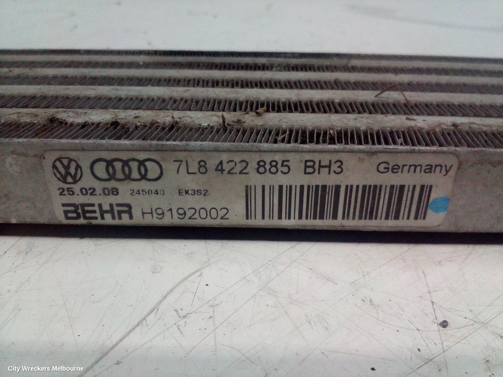 AUDI Q7 COOLER, 4L, 09/2006 - 08/2015 - Image 1