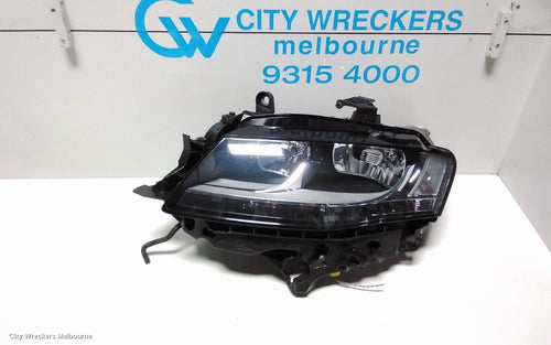 AUDI A4 LEFT HEADLAMP, B8 8K, HALOGEN TYPE, 02/2008 - 06/2012 - Image 1