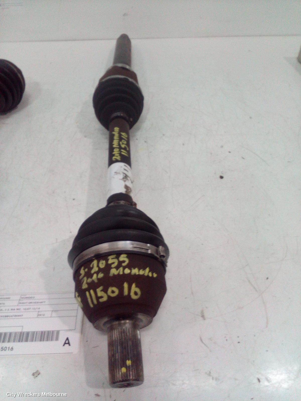 FORD MONDEO RIGHT DRIVESHAFT, PETROL, 2.3, MA-MC, 10/2007 - 12/2014 - Image 1