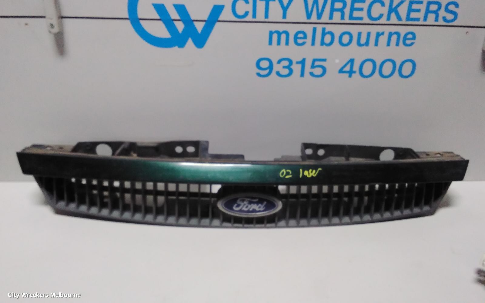 FORD LASER GRILLE, KQ, GRILL AND SURROUND, CHROME, 02/2001 - 09/2002 B31M5071YA - Image 1