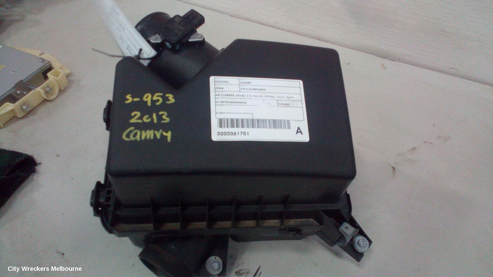 TOYOTA CAMRY AIR FLOW METER, 2.5, 2AR-FE, ASV50, 12/2011 - 10/2017 - Image 3