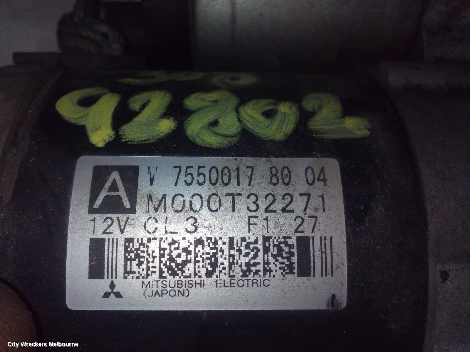 PEUGEOT 308 STARTER, DIESEL, 1.6, P/N M000T22471/M000T22473, T7, 09/2007 - 09/2014 - Image 1