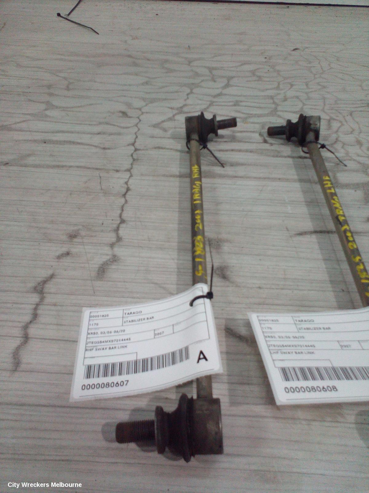 TOYOTA TARAGO STABILISER BAR, XR50, 03/2006 - 06/2020 - Image 1