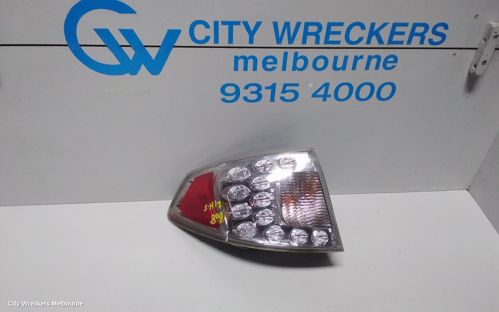 SUBARU IMPREZA LEFT TAILLIGHT, G3, HATCH, WRX, IN BODY, 04/2007 - 12/2013 - Image 1