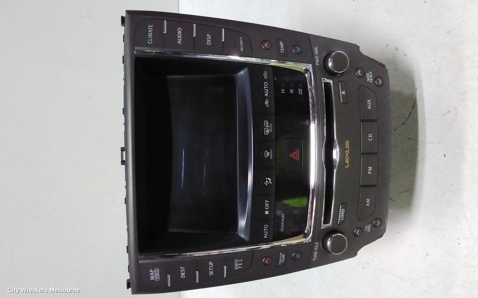 LEXUS IS250/IS250C RADIO/CD/DVD/SAT/TV, DISPLAY/CONTROL/HEAD UNIT, SAT NAV TYPE, GSE20R, 11/2005 - 12/2014 - Image 2