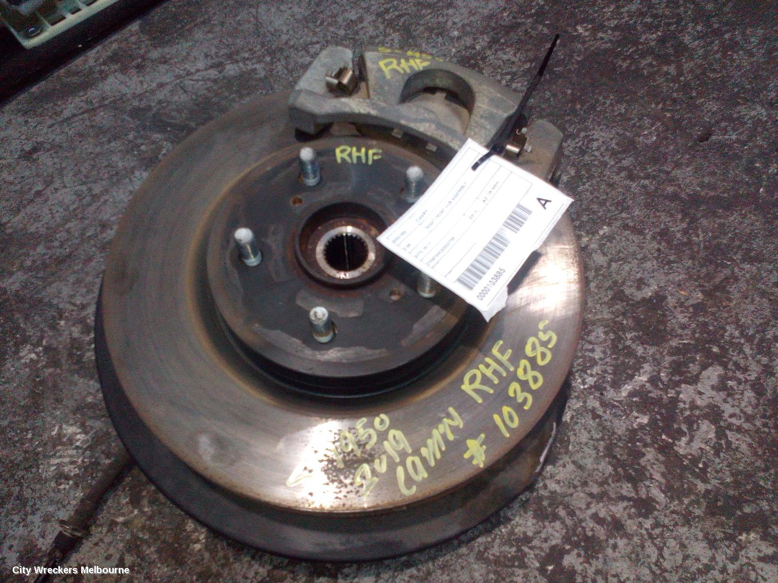 TOYOTA CAMRY RIGHT FRONT HUB ASSEMBLY, XV70, NON HYBRID TYPE, 09/2017 ONWARDS - Image 2