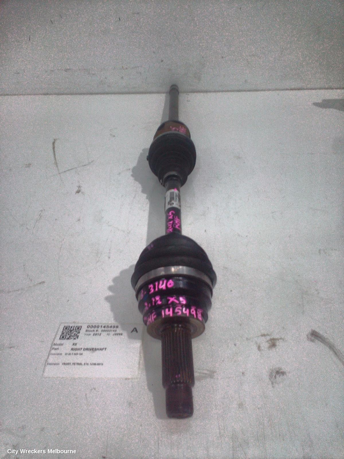 BMW X5 RIGHT DRIVESHAFT, FRONT, PETROL, E70, 12/2006 - 08/2013 - Image 1