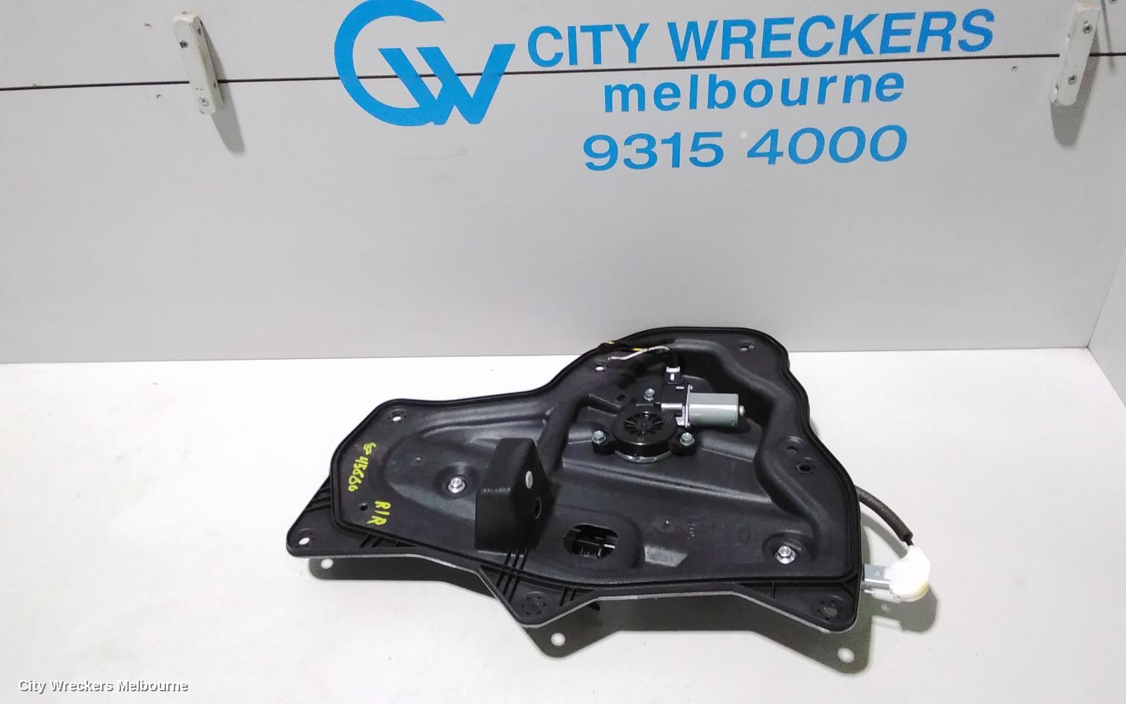 MAZDA 3 RIGHT REAR WND REG/MOTOR, BM-BN, 06/2013 - 02/2019 - Image 1