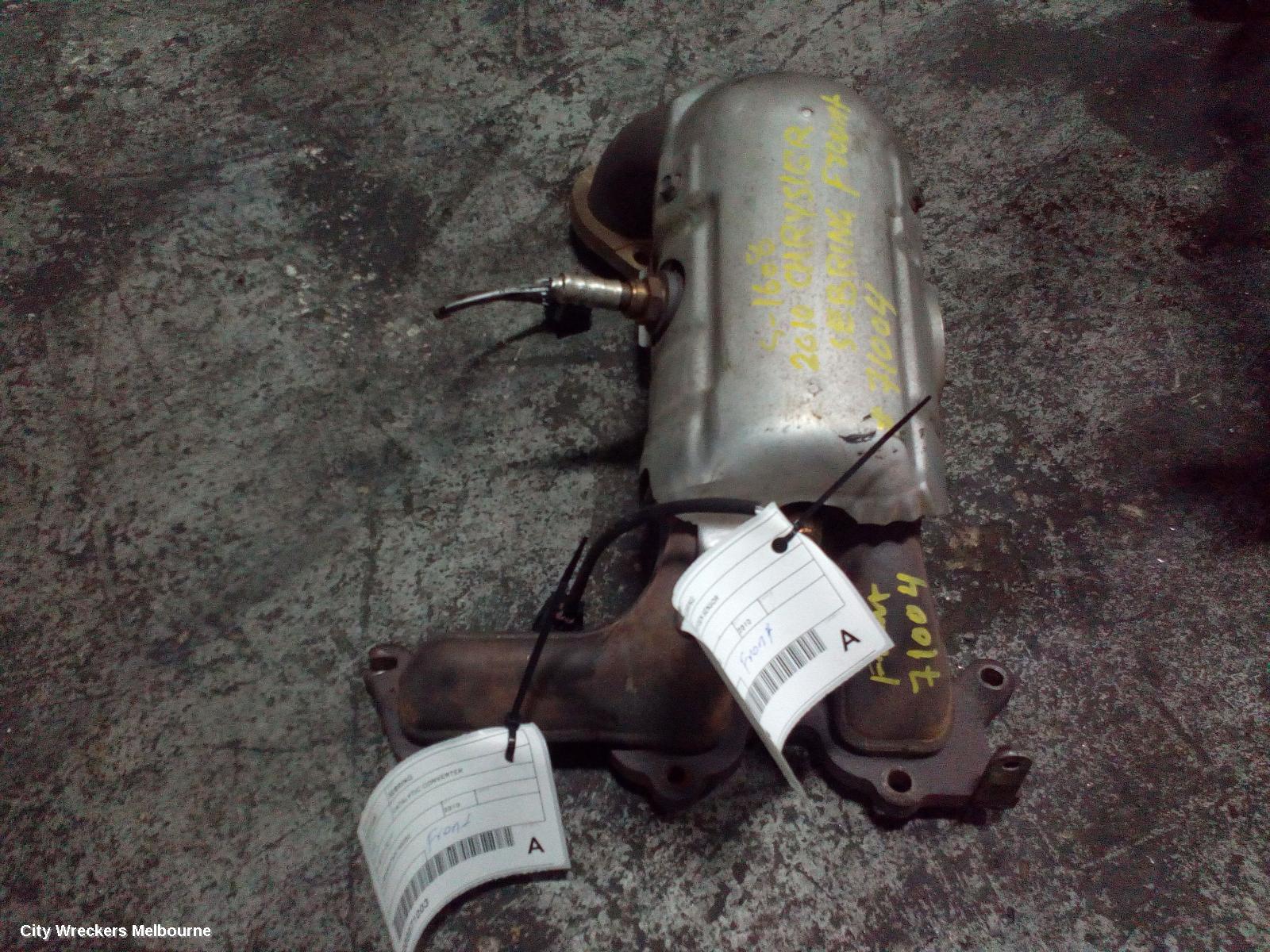 CHRYSLER SEBRING CATALYTIC CONVERTER, JS, 05/2007 - 02/2011 - Image 2