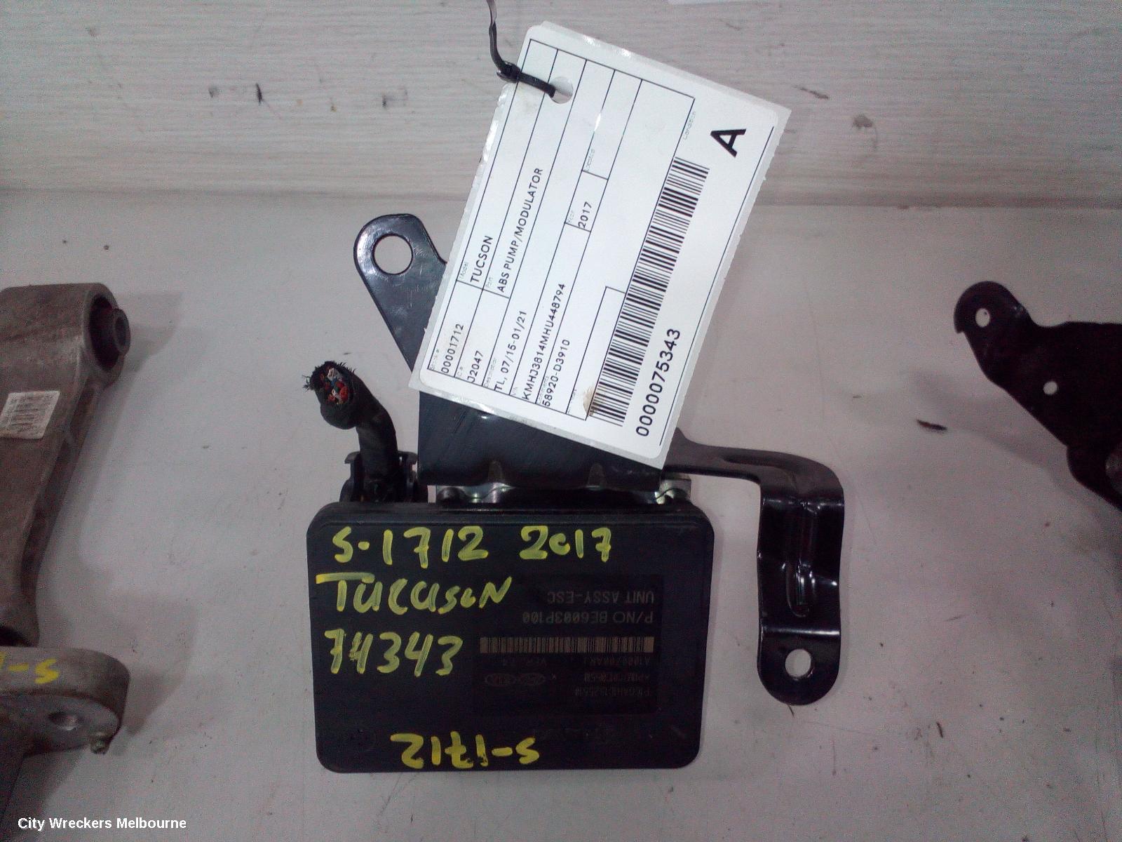 HYUNDAI TUCSON ABS PUMP/MODULATOR, TL, 07/2015 - 01/2021 - Image 3