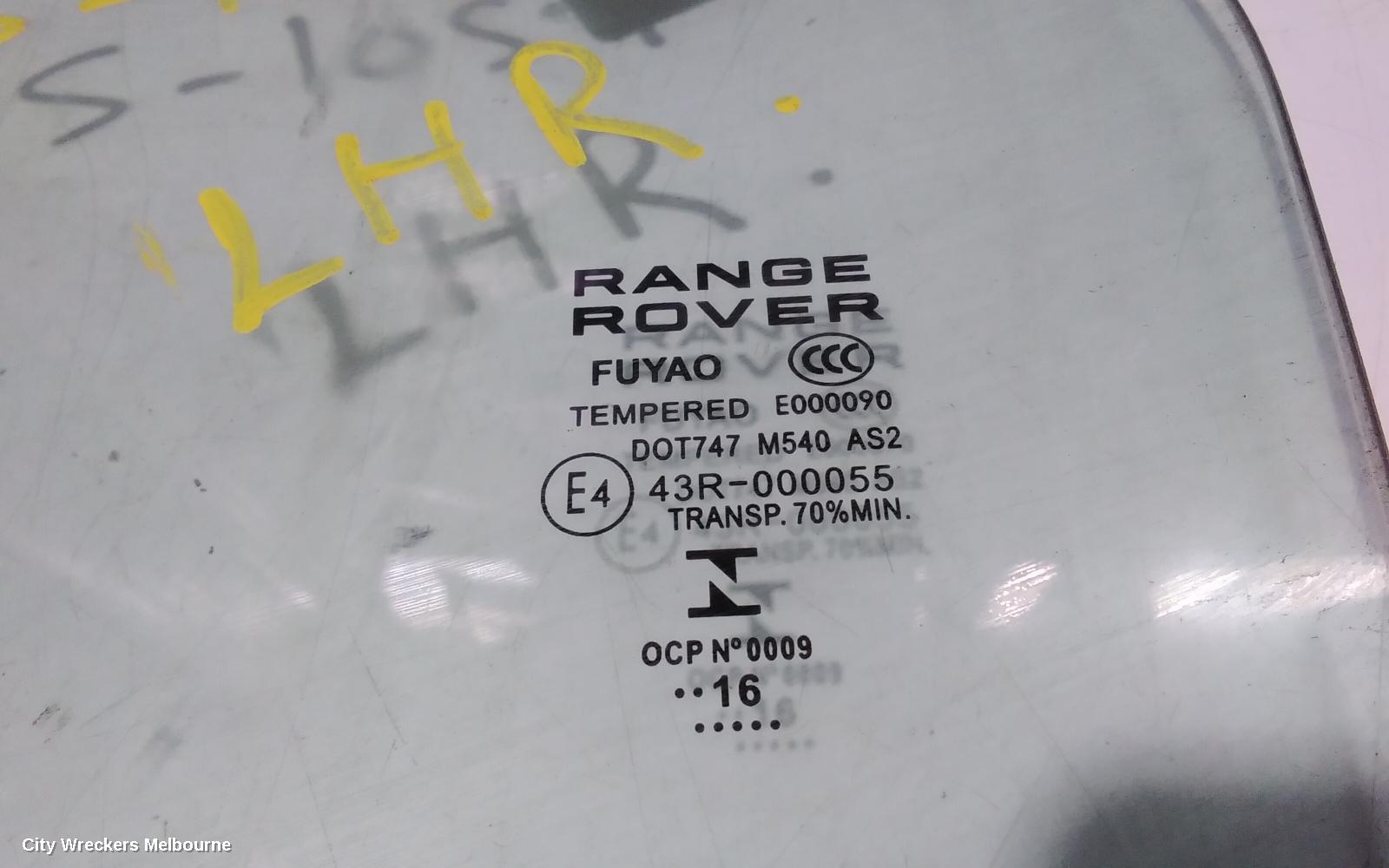 LAND ROVER RANGEROVER EVOQUE LEFT REAR DOOR WINDOW, L538, 11/2011 - 01/2019 - Image 3