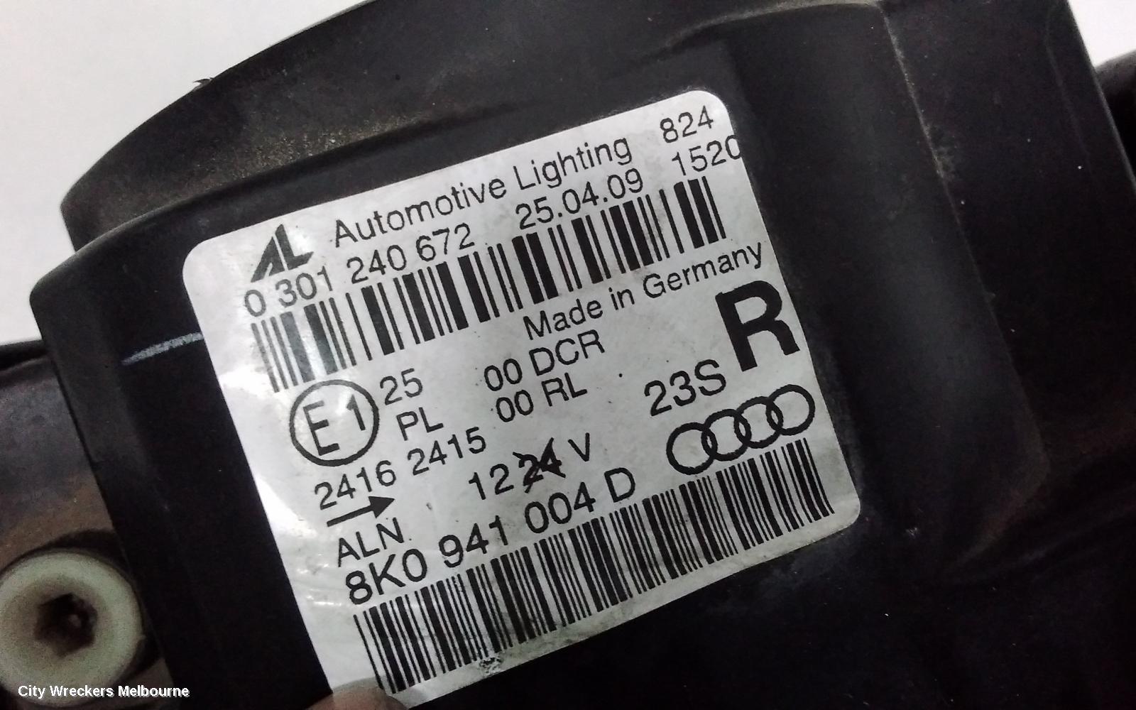 AUDI A4 RIGHT HEADLAMP, B8 8K, XENON-ADAPTIVE TYPE, 02/2008 - 06/2012 - Image 3