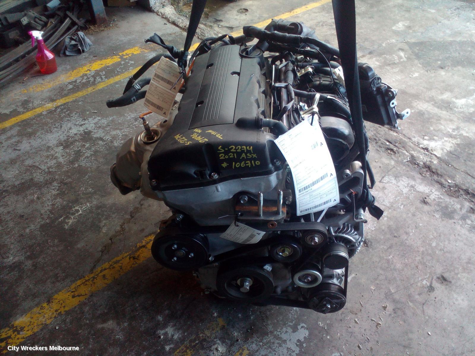 MITSUBISHI ASX ENGINE, PETROL, 2.0, 4B11, MIVEC/VVT, SINGLE CAM POSITION SENSOR TYPE, FWD, XB-XD, 07/2013 ONWARDS - Image 1