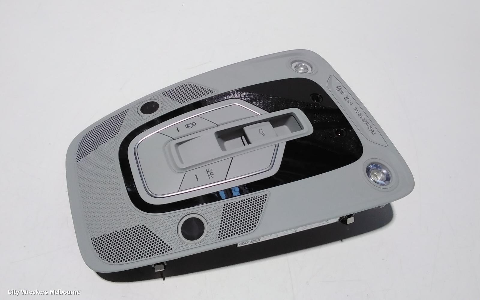 AUDI A4 COURTESY LIGHT, FRONT (CENTRE), NON SUNROOF CONTROLS TYPE, GREY, B9 8W, 10/2015 ONWARDS - Image 3