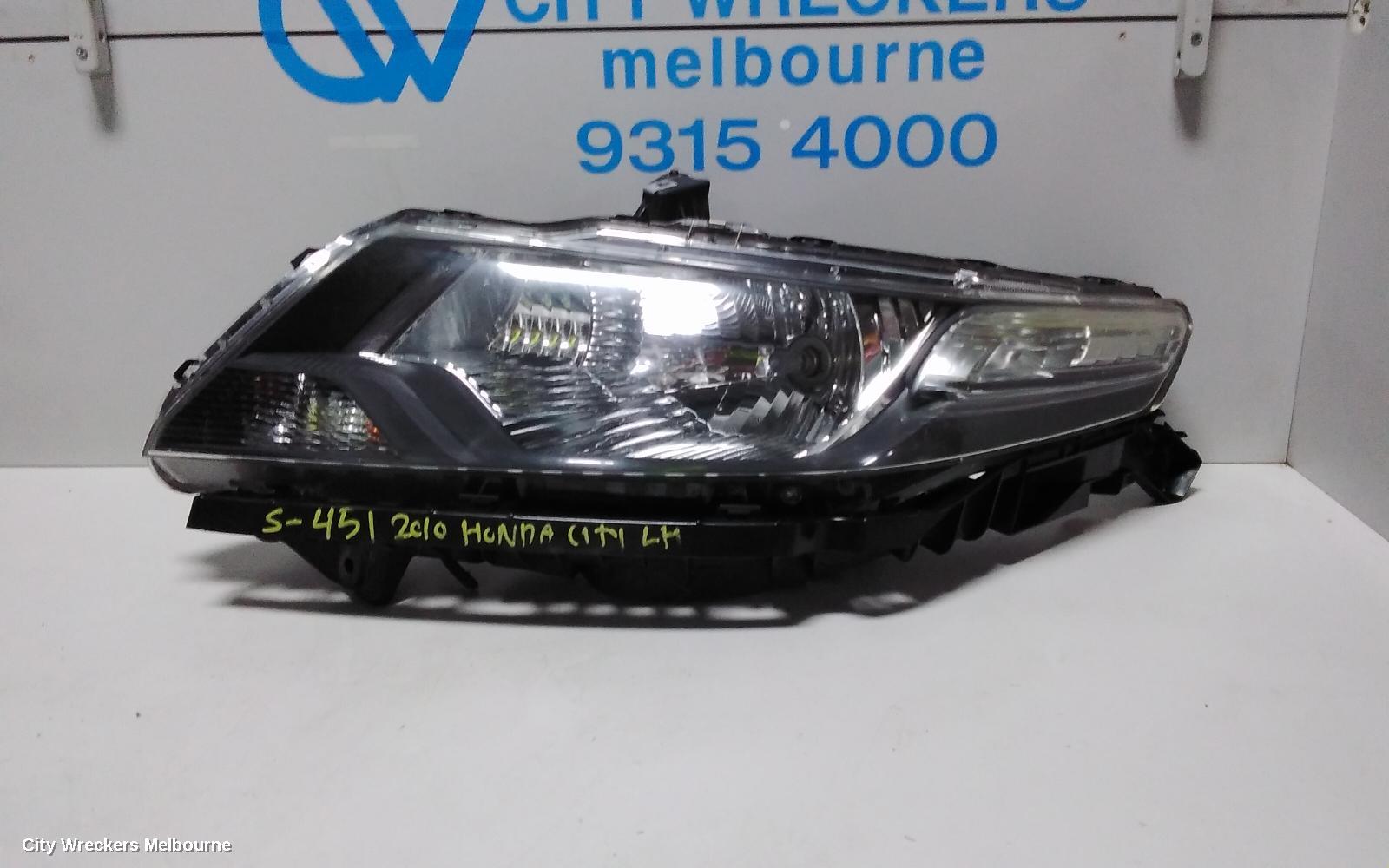 HONDA CITY LEFT HEADLAMP, GM, 01/2009 - 12/2013 - Image 2