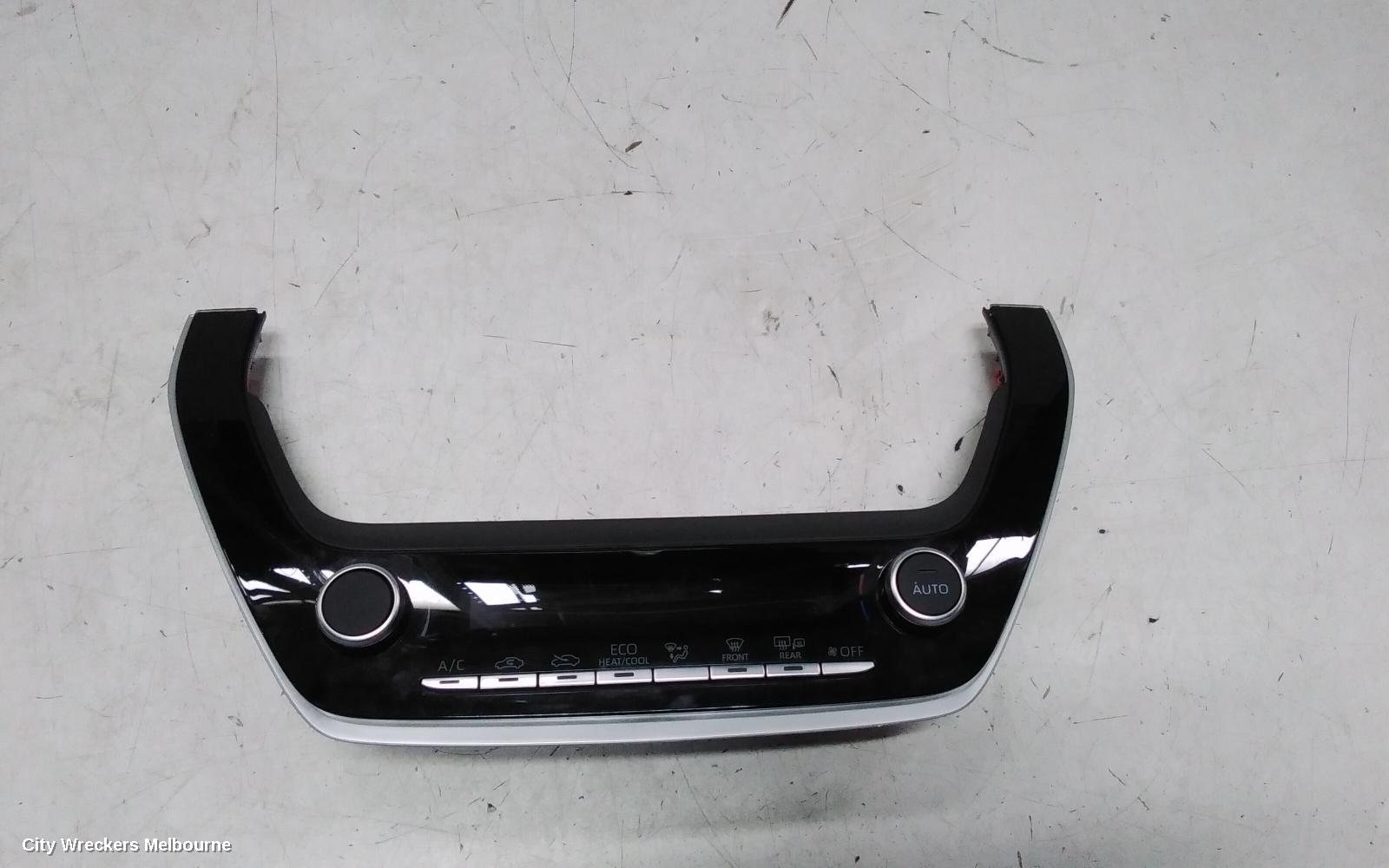 TOYOTA COROLLA HEATER/AC CONTROLS, E210, SINGLE ZONE CLIMATE CONTROL TYPE, 07/2018 ONWARDS - Image 1