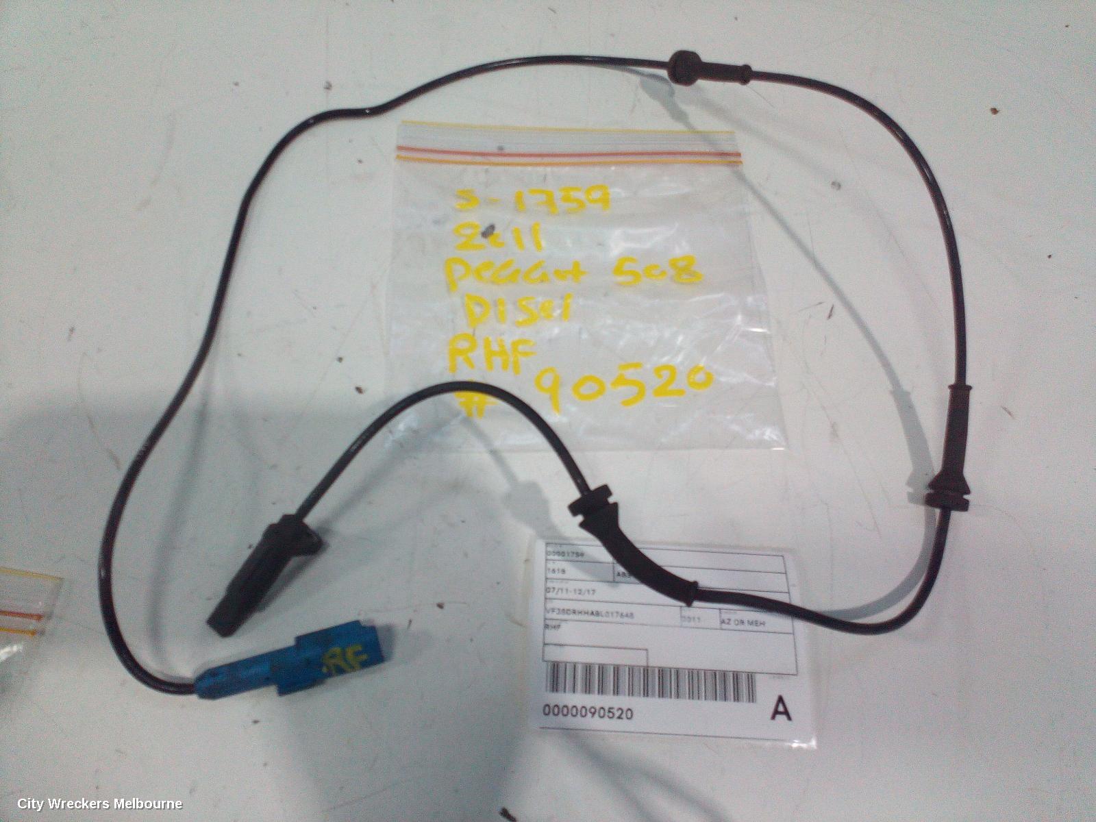 PEUGEOT 508 ABS SENSOR, 07/2011 - 12/2017 - Image 2