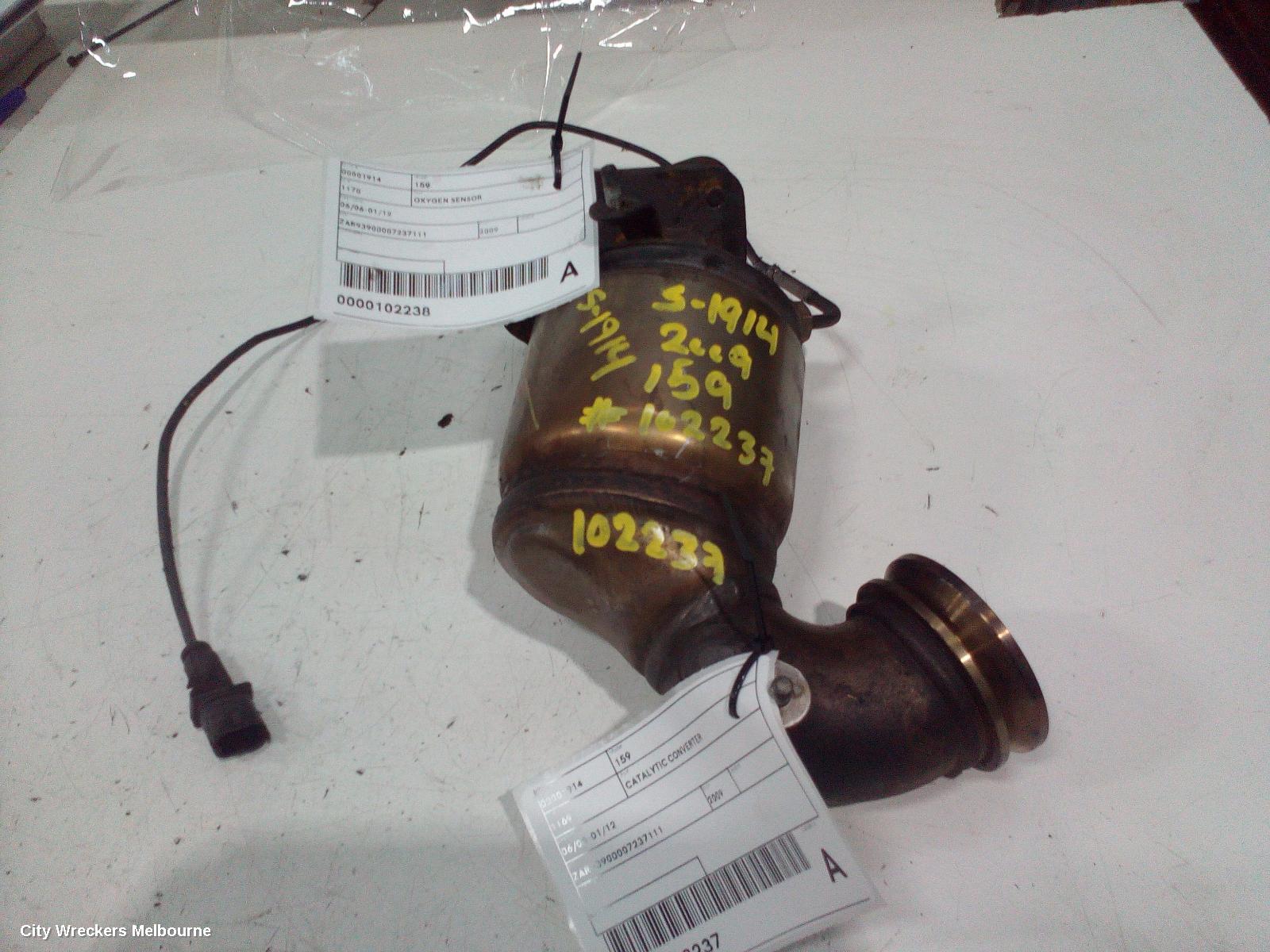 ALFA ROMEO 159 CATALYTIC CONVERTER, 06/2006 - 01/2012 - Image 1