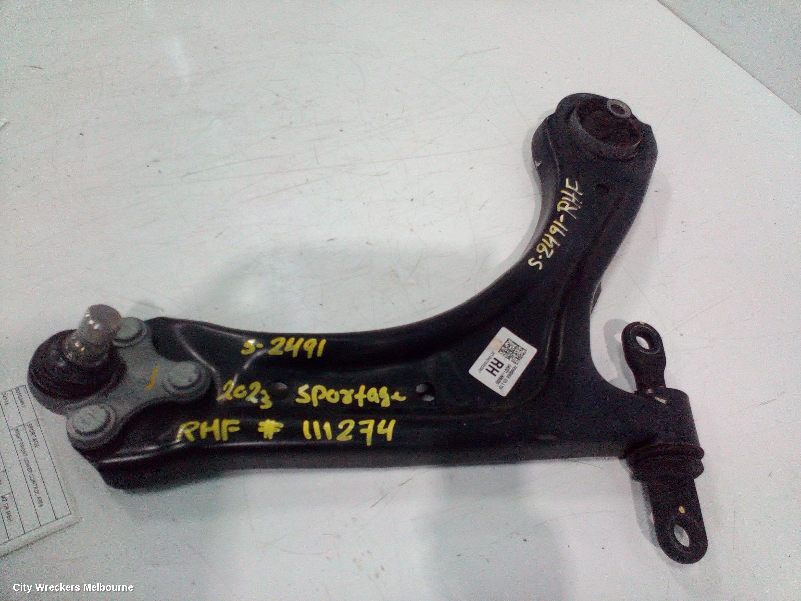 KIA SPORTAGE RIGHT FRONT LOWER CONTROL ARM, NQ5, 09/2021 ONWARDS - Image 2