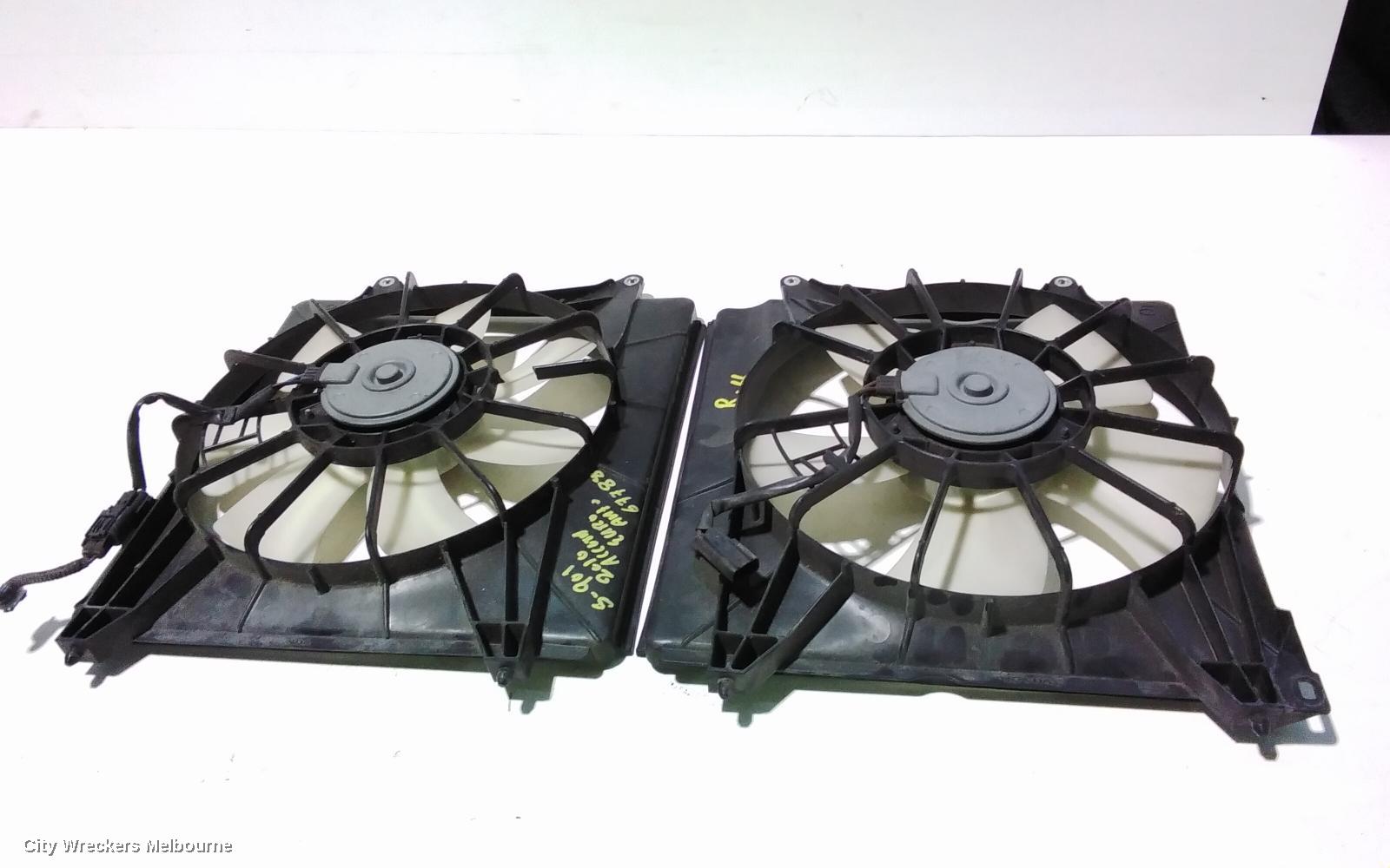 HONDA ACCORD FAN, RADIATOR FAN, 2.4, 8TH GEN, EURO (VIN JHMCU), 06/2008 - 12/2015 - Image 1