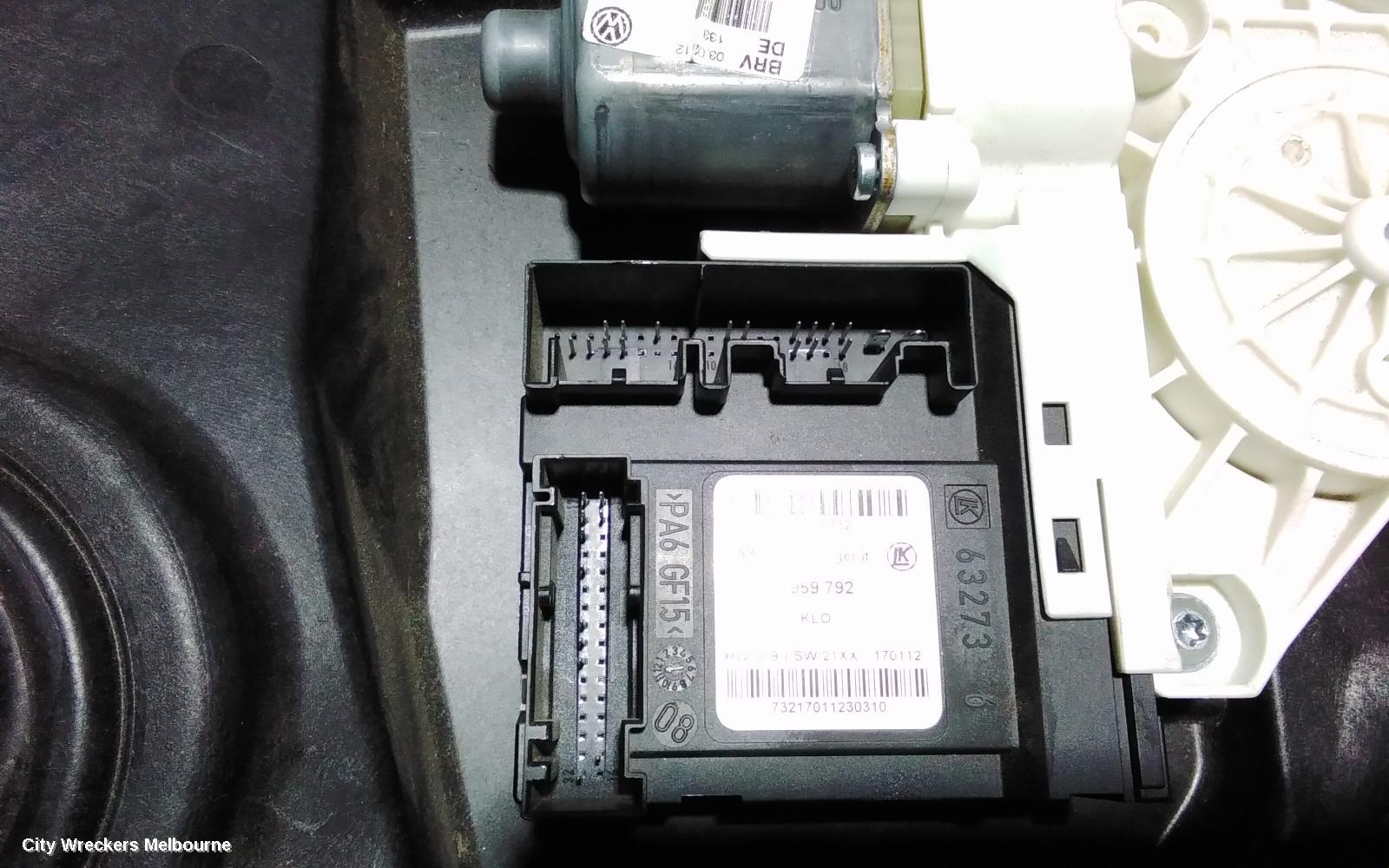 VOLKSWAGEN GOLF LEFT FRONT WINDOW REG/MOTOR, GEN 6, 3DR/5DR HATCH, 10/2008 - 03/2013 - Image 3