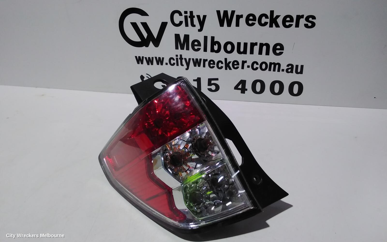 SUBARU FORESTER LEFT TAILLIGHT, IN BODY, 02/2008 - 12/2012 - Image 2