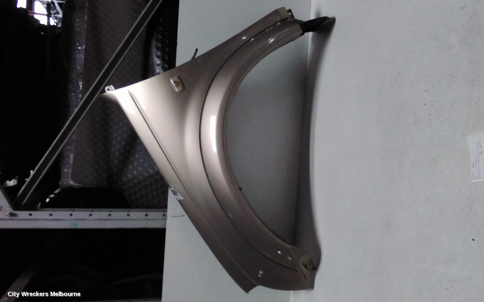 HOLDEN RODEO LEFT GUARD, RA, FLARED TYPE, W/ REPEATER HOLE, 03/2003 - 10/2006 - Image 3