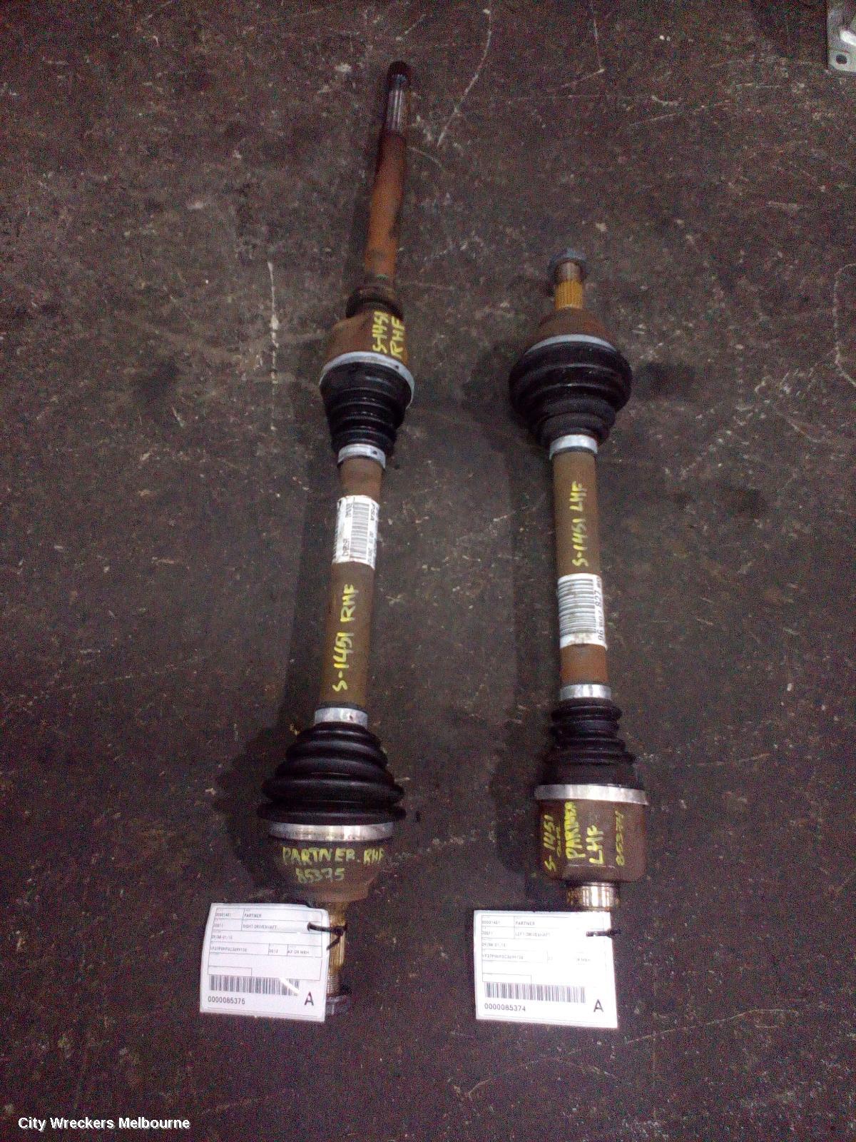 PEUGEOT PARTNER RIGHT DRIVESHAFT, 09/2008 - 01/2015 - Image 3