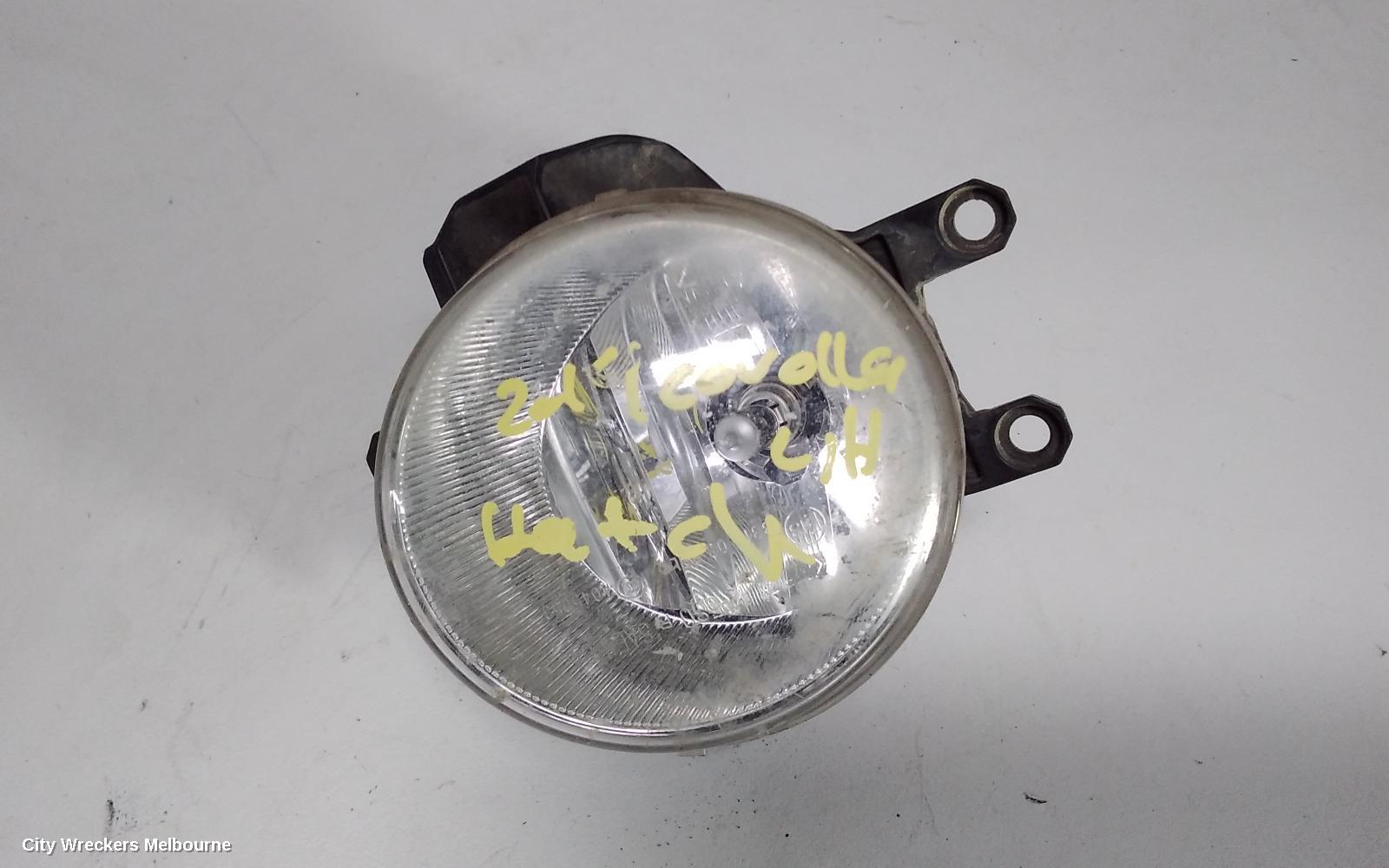 TOYOTA COROLLA LEFT INDICATOR/FOG/SIDE, BUMPER FOGLAMP, ZRE152R, HATCH, 11/2009 - 09/2012 - Image 1