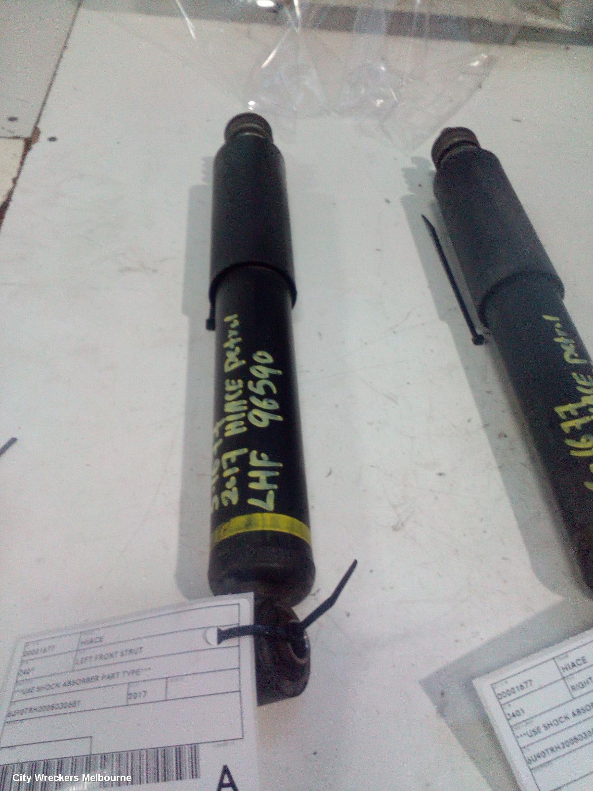 TOYOTA HIACE LEFT FRONT STRUT, ***USE SHOCK ABSORBER PART TYPE*** - Image 1