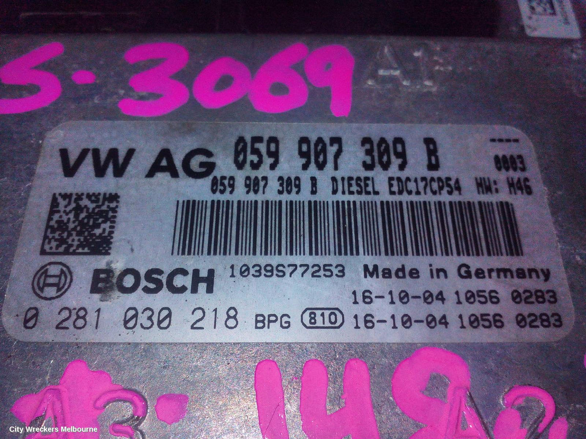 AUDI Q7 ECU, ENGINE ECU, 3.0, DIESEL, ECU ONLY, CRTC CODE, 4M, 09/2015 - 03/2020 - Image 3