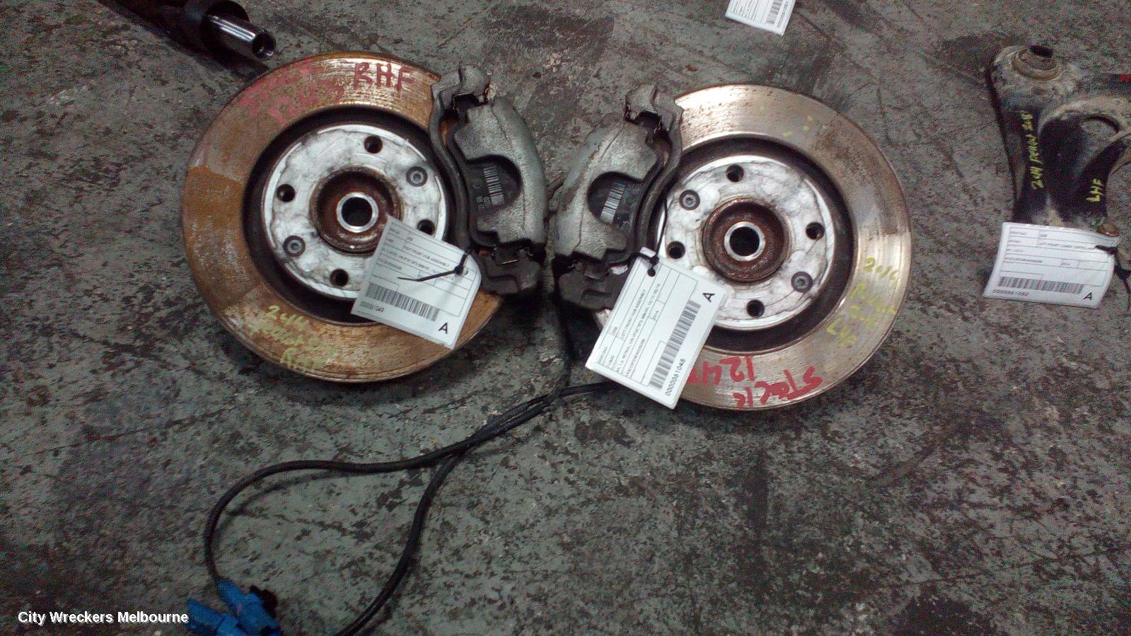 PEUGEOT 208 RIGHT FRONT HUB ASSEMBLY, A9, 1.6, PETROL, VIN VF3C*5FS (88KW), 10/2012 - 05/2015 - Image 2