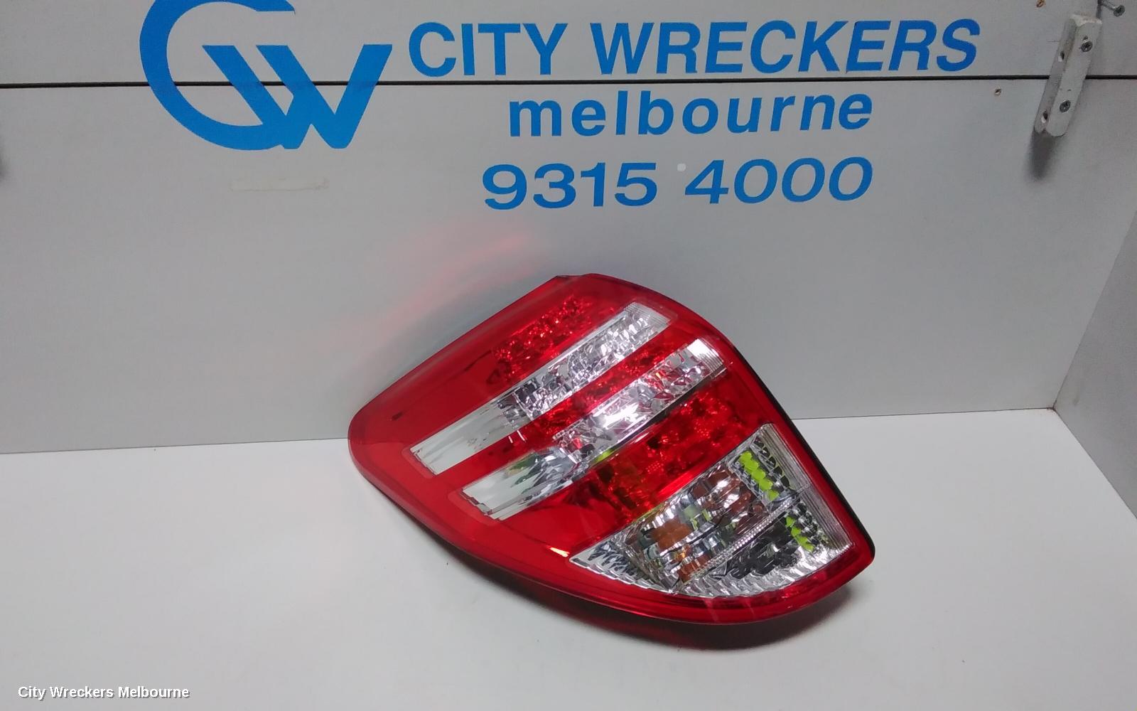 TOYOTA RAV4 LEFT TAILLIGHT, ACA33, 08/2008 - 11/2012 - Image 1