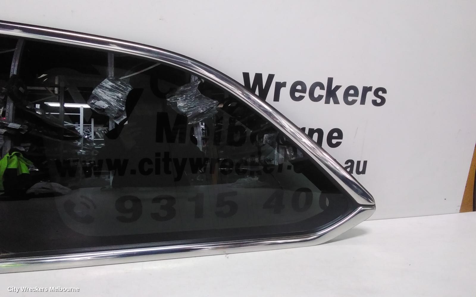 TOYOTA KLUGER LEFT FRONT 1/4 DOOR GLASS, XU50 SERIES, 03/2014 - 02/2021 - Image 3