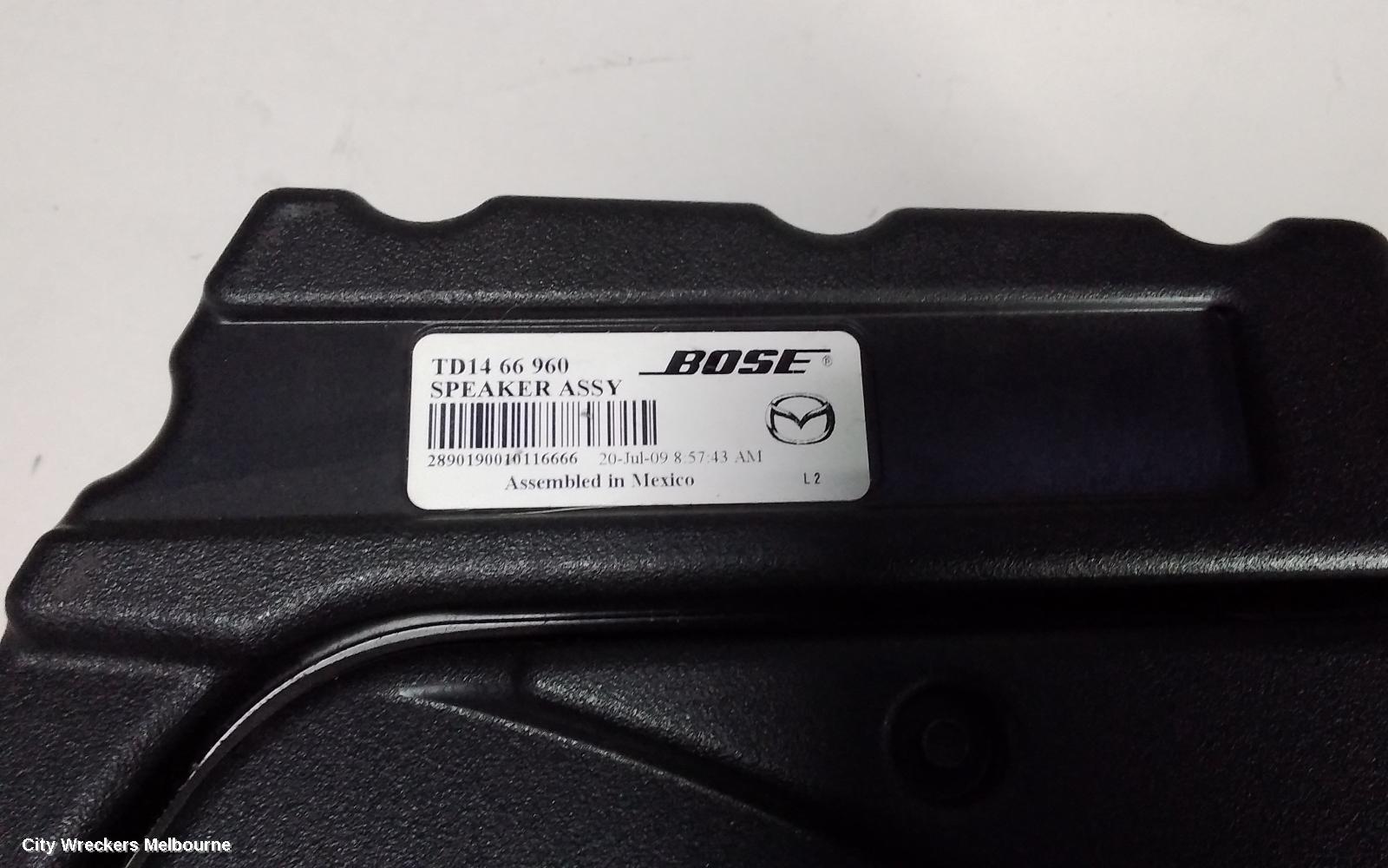 MAZDA CX9 RADIO/CD/DVD/SAT/TV, SUB WOOFER ONLY, TB, 12/2007 - 12/2015 - Image 2
