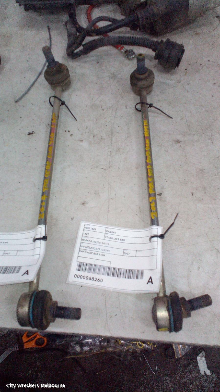 VOLKSWAGEN PASSAT STABILISER BAR, 3C/MK6, 03/2006 - 06/2012 - Image 2