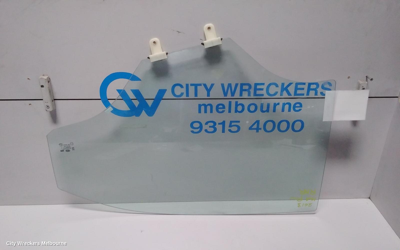 KIA RIO LEFT REAR DOOR WINDOW, UB, HATCH, 08/2011 - 11/2016 - Image 1