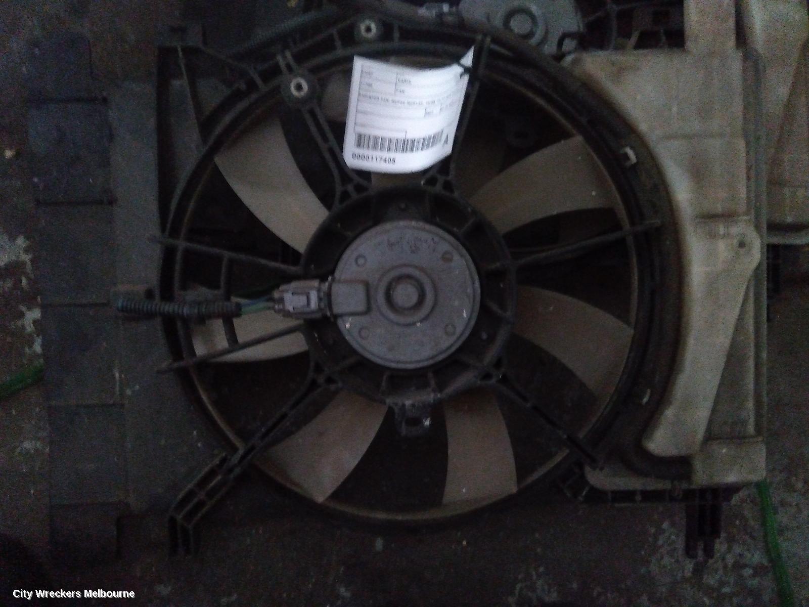 TOYOTA YARIS FAN, RADIATOR FAN, NCP9#-NCP13#, 10/2005 - 12/2019 (AUS ONLY) - Image 1