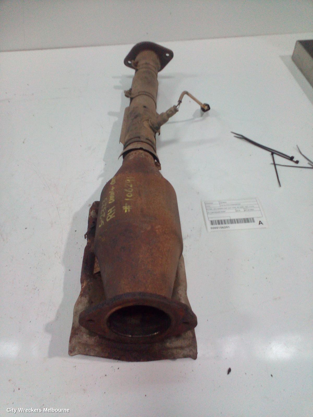 NISSAN PATROL CATALYTIC CONVERTER, PETROL, 5.6, UNDER CAR-CAT TYPE, RH SIDE, Y62, 11/2012 - 01/2016 - Image 1