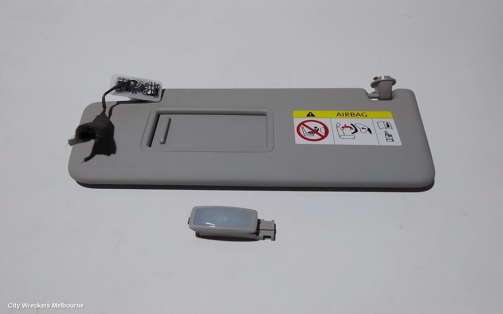 VOLKSWAGEN TIGUAN SUNVISOR, 5NA, LH SIDE, GREY, 06/2016 ONWARDS - Image 1