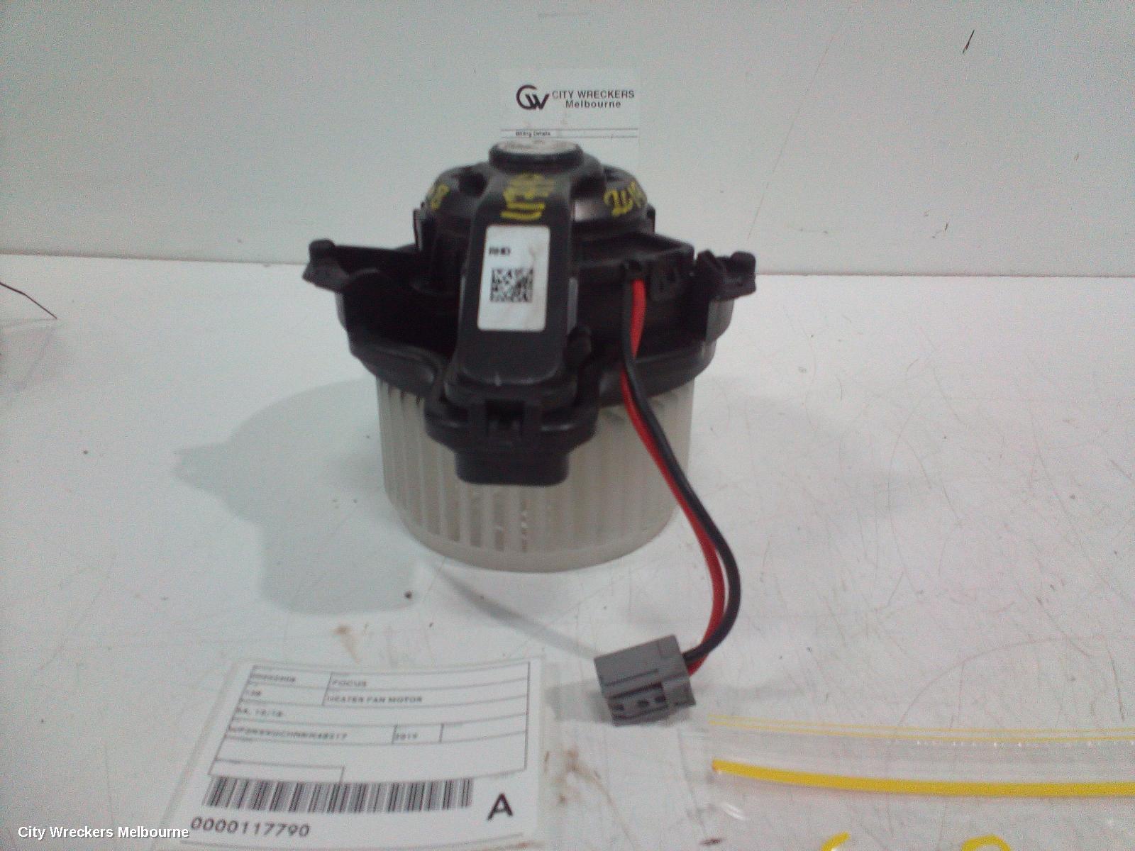 FORD FOCUS HEATER FAN MOTOR, SA, 10/2018 - 12/2024 - Image 2