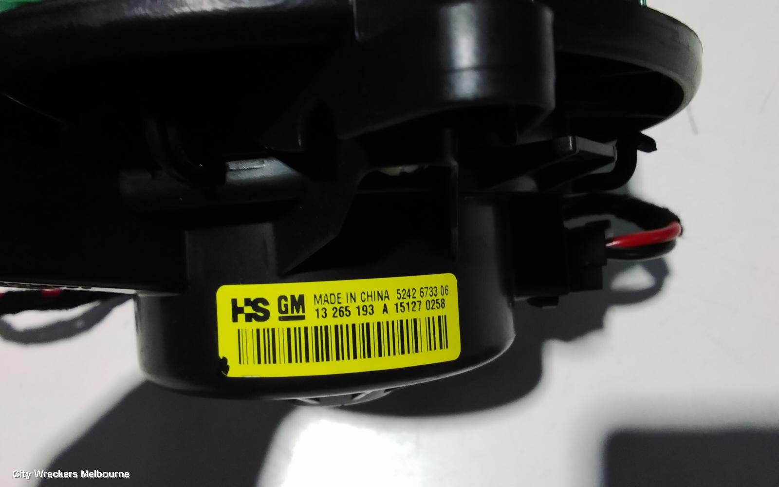 HOLDEN INSIGNIA HEATER FAN MOTOR, GA, 02/2015 - 01/2017 - Image 3