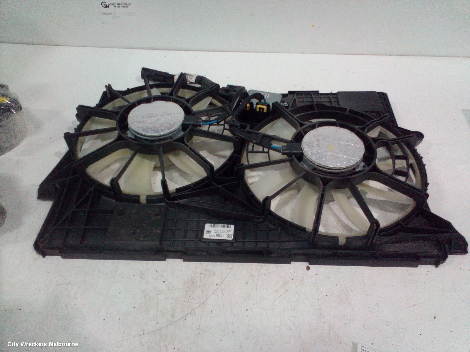 JEEP CHEROKEE FAN, DUAL FAN ASSY, 3.2, PETROL, KL, 02/2014 - 11/2022 - Image 3